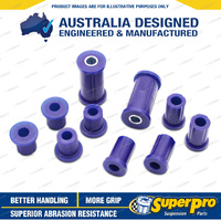 SuperPro HD Rear Leaf Spring Bush Kit for Mitsubishi Triton ME MF MG MH MJ MK