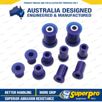 Superpro Rear Leaf Spring Bush Kit for Mitsubishi Triton MK 41mm ID front Eye