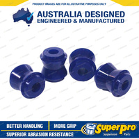 Superpro Rear Trailing Arm Lower Bush Kit for Fiat 132 Sedan Hour glass section