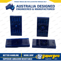 SuperPro Rear Spring Insulator Pad Bush Kit for Holden E Series H Series Monaro