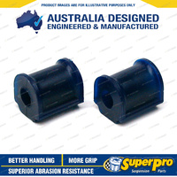 Superpro 20mm Front Sway Bar Mount Bush Kit for Volkswagen Super Beetle Type 1