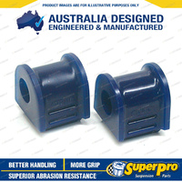 SuperPro 26mm Front Sway Bar Mount Bush Kit for Holden Apollo JK JL 0.5 Degree