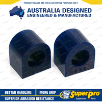 SuperPro 22mm Front Sway Bar Mount Bush Kit for Holden Astra LD 1987-1989