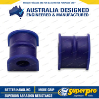 Superpro 19mm Front Sway Bar Mount Bush Kit for Holden Rodeo RA 2WD 2003-2008