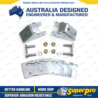 SuperPro Front Camber Caster Adj Kit for Ford Fairlane Falcon BA BF AU V8 XR6