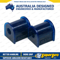 SuperPro 20mm Rear Sway Bar Mount Bush Kit for Holden Vectra JR JS 1997-2002