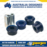 SuperPro Front Control Arm Lower Rear Bush Kit Single Offset for Holden Astra AH