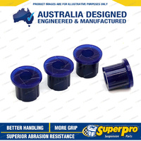 Superpro Rear Spring Rear Eye Bush Kit for Nissan Patrol MQ MK 1980-1987