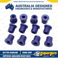 Superpro HD Rear Spring Rear Bush Kit All for Nissan Patrol Y60 GQ Cab Chassis