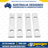 SuperPro Rear Fish Plate Spacer Kit 6mm for Ford Falcon XA XB XC XD XF XG XH XR6