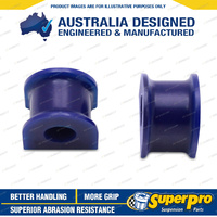 SuperPro 27mm Front Sway Bar Mount Bush Kit for Holden Calais VE Sedan Wagon Ute