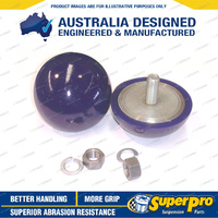 SuperPro Front Bump Stop Bush Kit for Toyota Hiace 200 Series Short Bolt 22.8mm