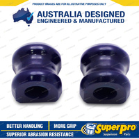 SuperPro 19.7mm Rear Sway Bar Mount Bush Kit for Ford Falcon FG FGX Sedan 08-on