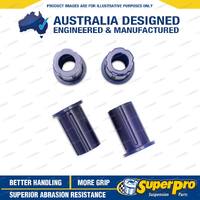 Rear Superpro Spring Rear Upper Shackle Bush Kit for Mazda BT-50 TF RG04 20-On