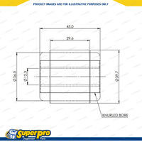 Superpro Rear Toe Control Arm Inner & Outer Bush Kit for Hyundai i30 CN7 21-On