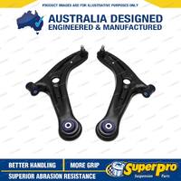 Front SuperPro Control Arm Lower Offset Kit for Ford Fiesta MK7 ST 14mm bolt