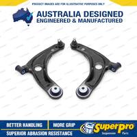 Front SuperPro Control Arm Lower Kit for Toyota Prius NHP10 Yaris P9 P13 2005-On