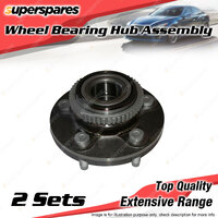 2x Front Wheel Bearing Hub Ass for FPV F6 Tornado GT GT-P Pursuit Typhoon BA