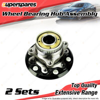 2x Front Wheel Bearing Hub Ass for Toyota Regius ACE TRH221R TRH223R ABS Sensor