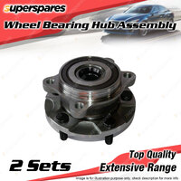 2x Front Wheel Bearing Hub Assembly for Toyota Corolla ZRE152R Estima ACR50R