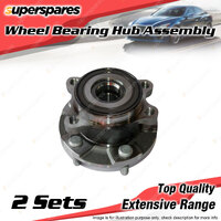 2x Front Wheel Bearing Hub Assembly for Toyota Auris 150X NZE151R NZE154R