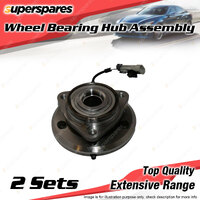 2x Front Wheel Bearing Hub Assembly for Holden Captiva 5 7 CG 2.0L 2.4L 3.2L