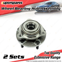 2x Front Wheel Bearing Hub Ass for Holden Adventra VY Commodore One Tonner VZ