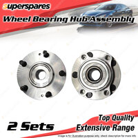 2x Front Wheel Bearing Hub Assembly for Hyundai i30 GD 4Cyl 1.6L 1.8L 2.0L