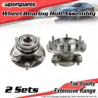 2x Front Wheel Bearing Hub Assembly for Toyota Hilux KUN25R KUN26R GGN25R