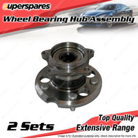 2x Rear Wheel Bearing Hub Assembly for Toyota Rav4 ACA CLA 20 21 22 23 ZCA 25 26