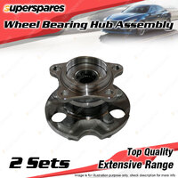 2x Rear Wheel Bearing Hub Assembly for Toyota Harrier 350G GSU35R 3.5L V6