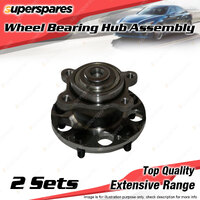 2x Rear Wheel Bearing Hub Assembly for Honda Accord Euro CL 2.4L 4Cyl 02-08