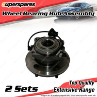 2x Rear Wheel Bearing Hub Assembly for Holden Captiva 5 7 LX LT SL SX MA CG