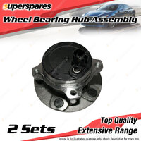 2x Rear Wheel Bearing Hub Assembly for Volvo C30 T5 4Cyl 5Cyl 2006-2013