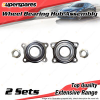 2x Front Wheel Bearing Hub Ass for Alfa Romeo 147 156 166 Giulietta GT JTS 99-21