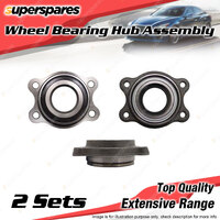 2x Rear Wheel Bearing Hub Ass for Audi A6 S6 Allroad 4F A8 D3 D4 R8 2003-2013