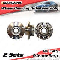 2x Front Wheel Bearing Hub Assembly for BMW 325 328 330 E30 E46 Z3 E36 Z4 E85