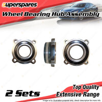 2x Rear Wheel Bearing Hub Ass for BMW X5 E53 645ci 650i E63 E64 3.0 4.4 4.6 4.8L