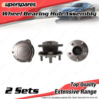 2x Front Wheel Bearing Hub Ass for Chrysler 300 3.6L ERB V6 DOHC 4v 2014-2021