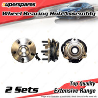 2x Front Wheel Bearing Hub Ass for Dodge Nitro KA 2.8 3.7L ENS EKG I4 2007-2012