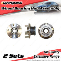 2x Rear Wheel Bearing Hub Ass for Eunos 500 800 800M 2.0 2.3 2.5L V6 1992-1996