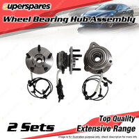 2x Front Wheel Bearing Hub Ass for Ford Explorer UN UP UQ US 4.0L 4WD 1996-2001