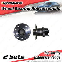 2x Rear Wheel Bearing Hub Ass for Holden Astra TS Zafira TT 1.8 2.0 2.2L I4 DOHC