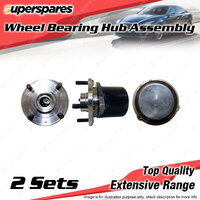 2x Front Wheel Bearing Hub Ass for Holden Epica EP 2.0 2.5L X20D1 X25D1 I6 2007