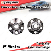 2x Rear Wheel Bearing Hub Ass for Honda Accord CM6 Civic FB 2.0 3.0L R20A5 J30A4