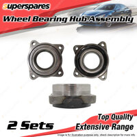 2x Front Wheel Bearing Hub Ass for Honda Odyssey RA1 2.2L F22B6 SOHC 1995-1997