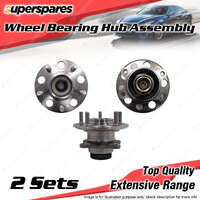 2x Rear Wheel Bearing Hub Assembly for Hyundai i30 i30cw FD 1.6L 2.0L 2007-2013