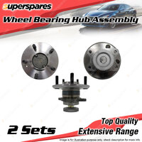 2x Rear Wheel Bearing Hub Ass for Hyundai Grandeur XG 3.0 3.5L G6CT G6CU 99-04