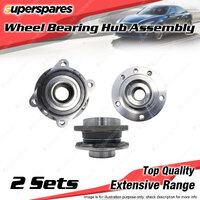 2x Front Wheel Bearing Hub Ass for Jeep Cherokee KL 2.4 3.2L ED6 EHB 2014-2021