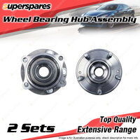 2x Front Wheel Bearing Hub Ass for Kia Sportage QL 2.0 2.4L G4NA D4HA G4KJ 16-22